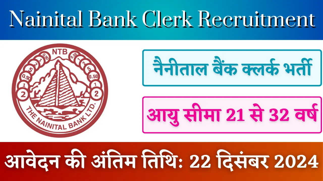 Nainital Bank Clerk Recruitment